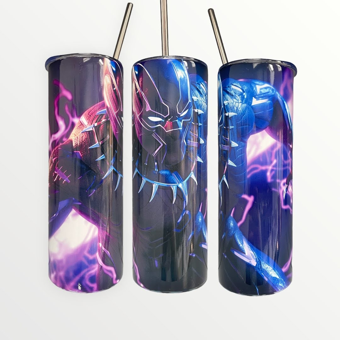 Black Panther Tumbler Cup