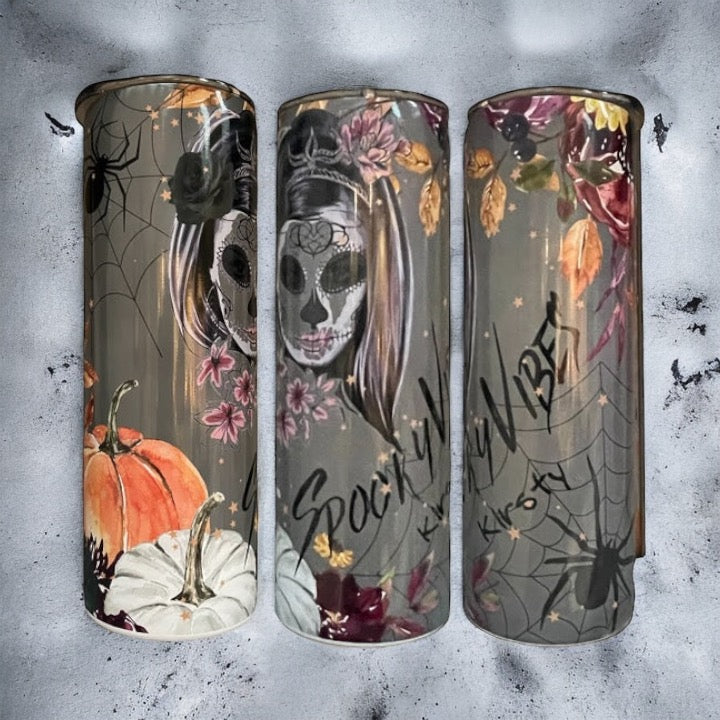 Spooky Vibes 20/30oz Insulated Skinny Tumbler