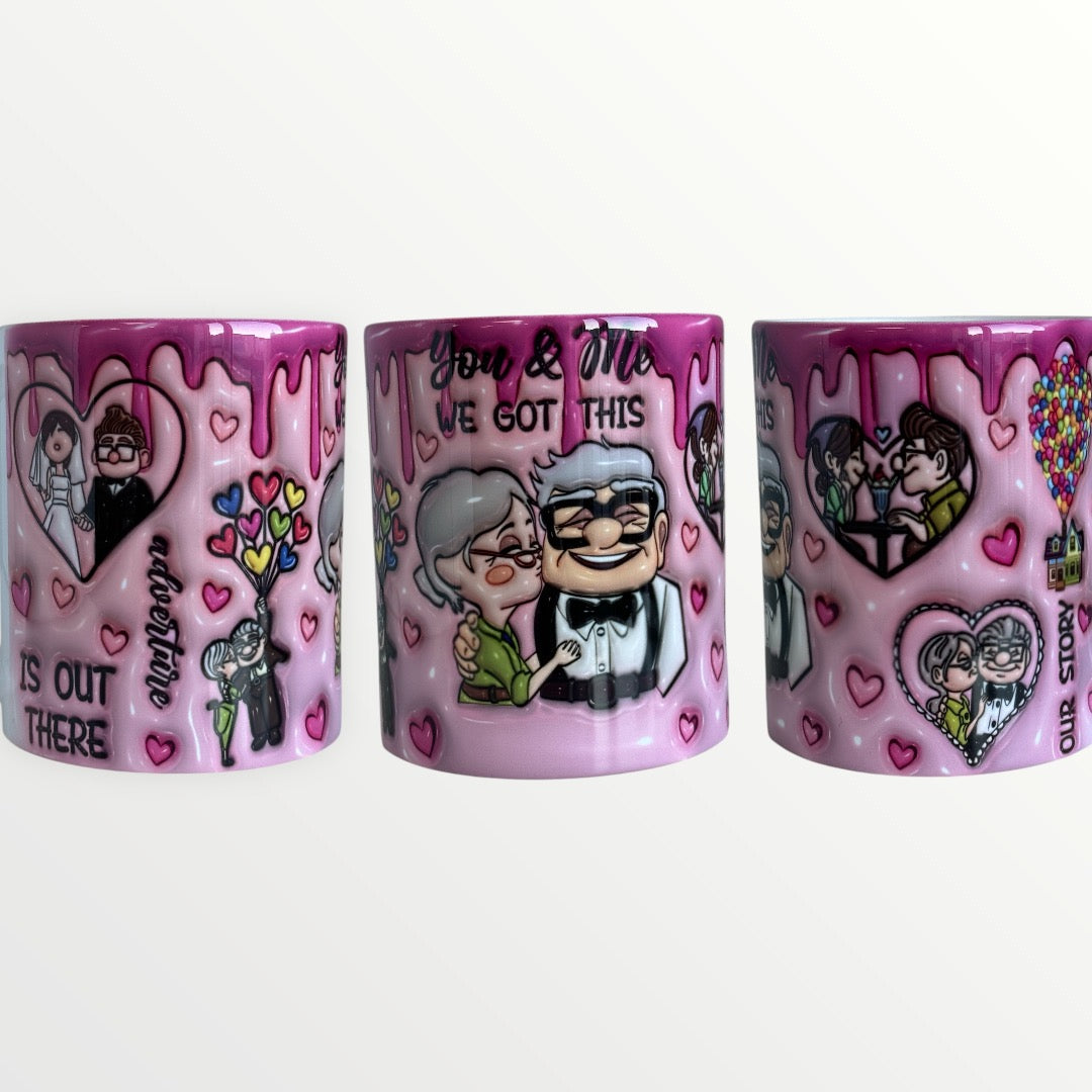 UP Carl and Ellie Fredricksen - Valentine Mug