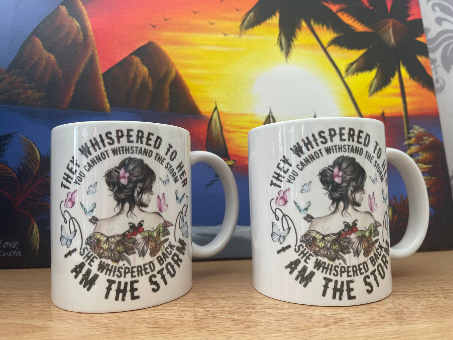 i am the storm 110z mug