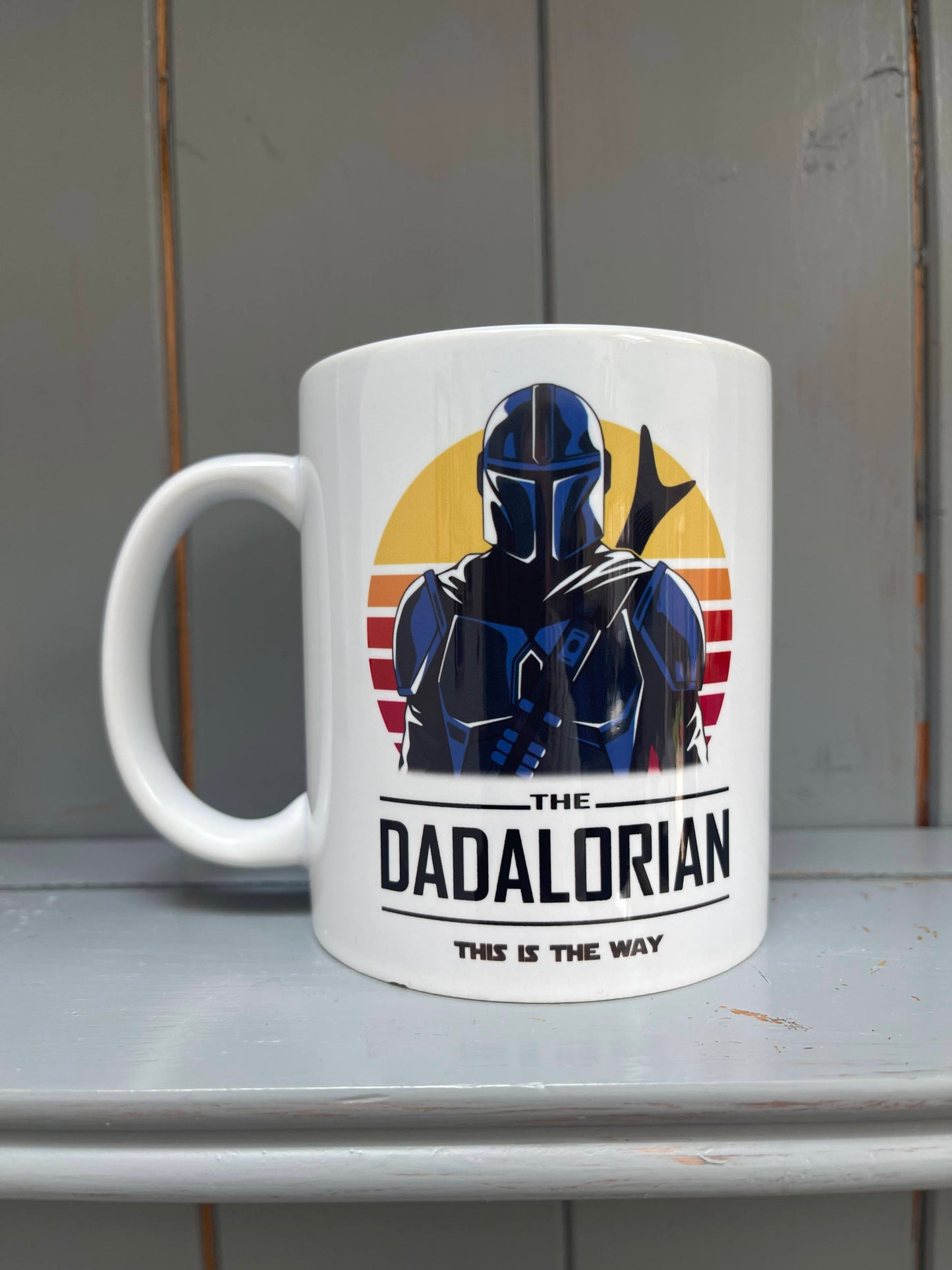 Dadalorian Mug With Optional Personalisation