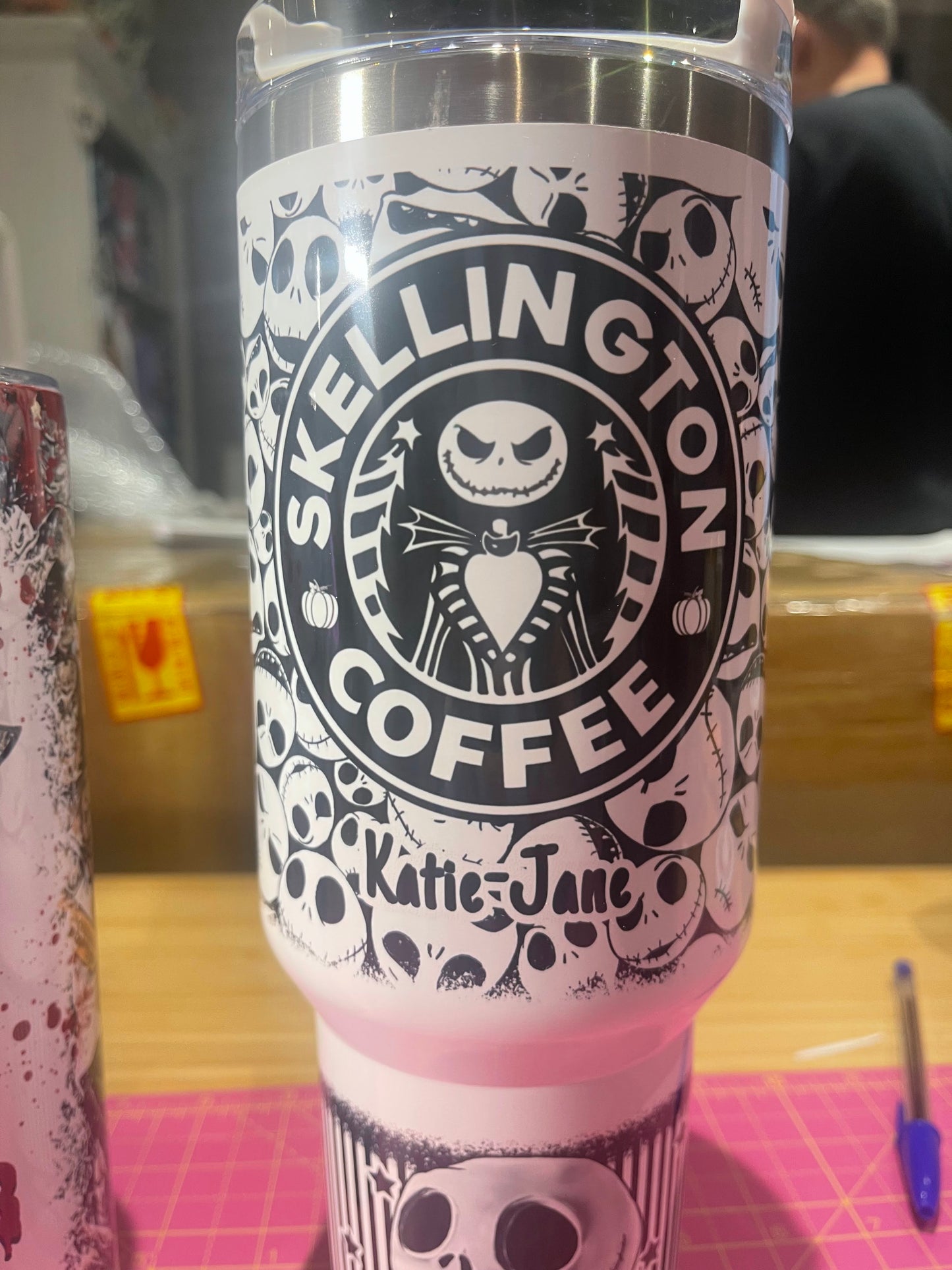 Jack Skellington 30oz/40oz Quencher Tumbler Cup