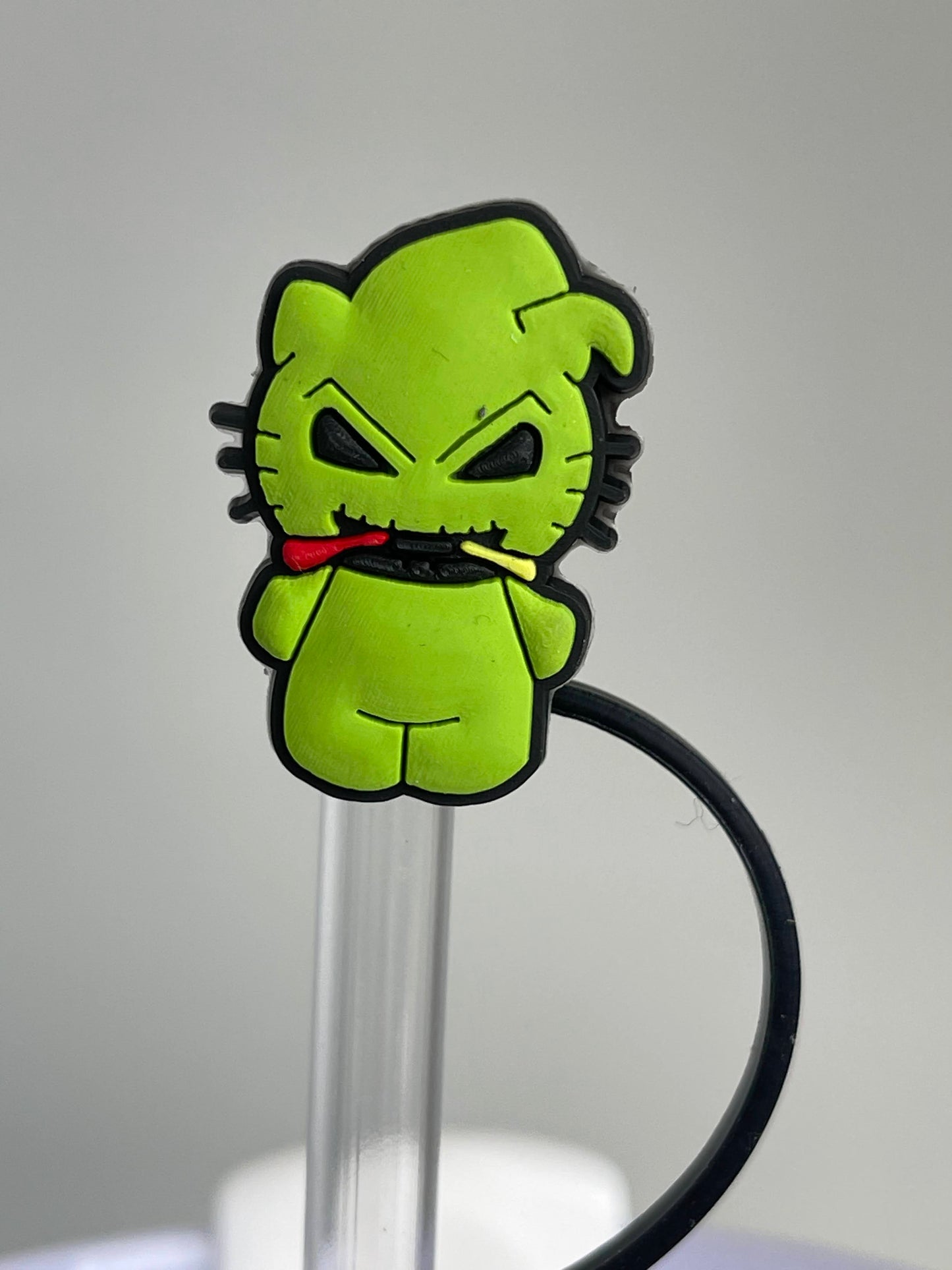Nightmare Before Christmas Straw topper cover for 40oz Quencher tumbler. Fits Stanley V1 and H2.0 and all Dupes