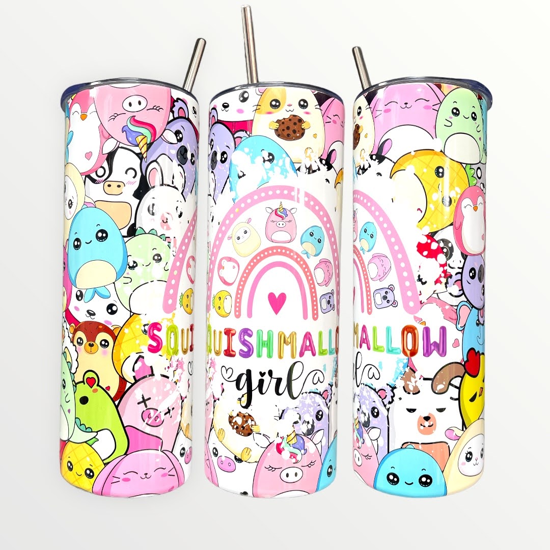 Squishmallow Girl 20/30oz Insulated Skinny Tumbler