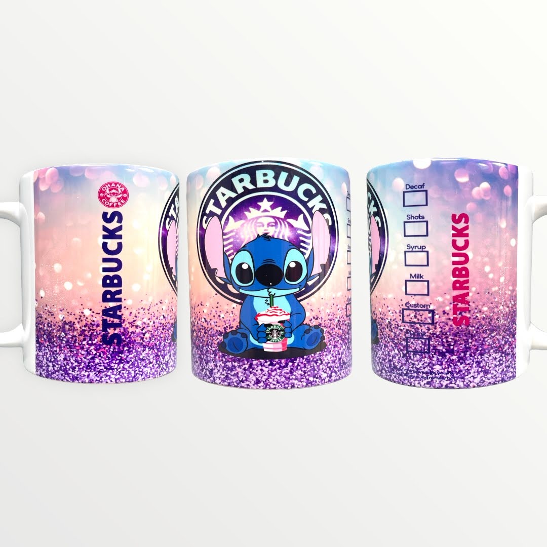 Starbucks Lilo and Stitch Mug With Optional Personalisation