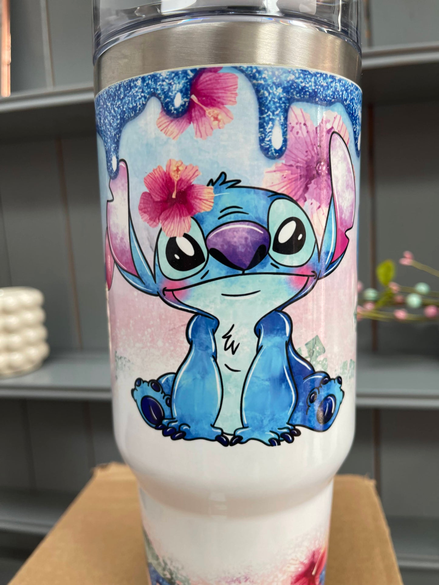 Disney Lilo and Stitch 30oz/40oz Quencher Tumbler with Optional Personalisation