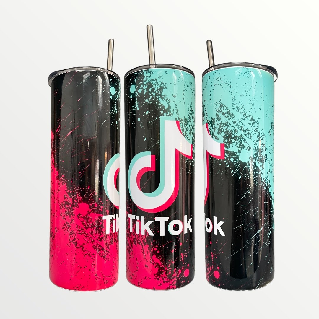 TikTok Influencer 20/30oz Insulated Skinny Tumbler