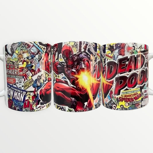 Dead Pool X-Men Marvel Comic Favourite Heroes Mug