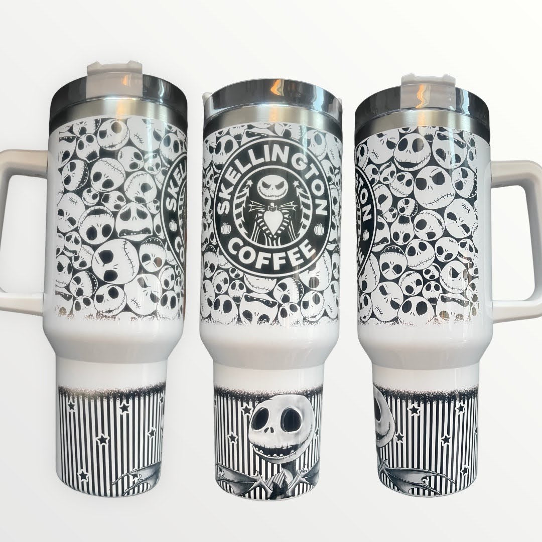 Jack Skellington 30oz/40oz Quencher Tumbler Cup