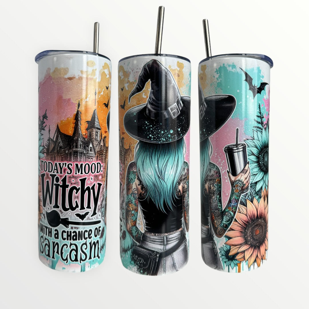 Todays Mood - Witch 20/30oz Insulated Skinny Tumbler