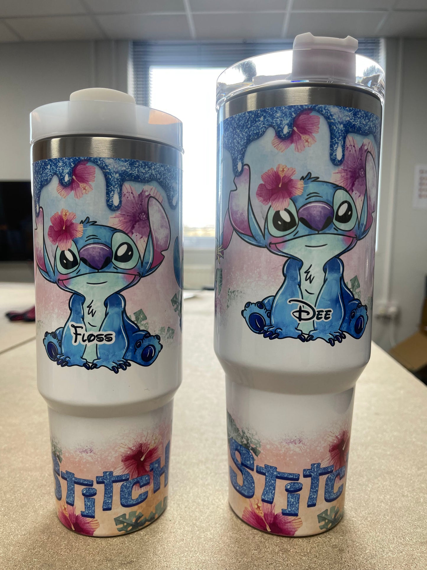 Disney Lilo and Stitch 30oz/40oz Quencher Tumbler with Optional Personalisation