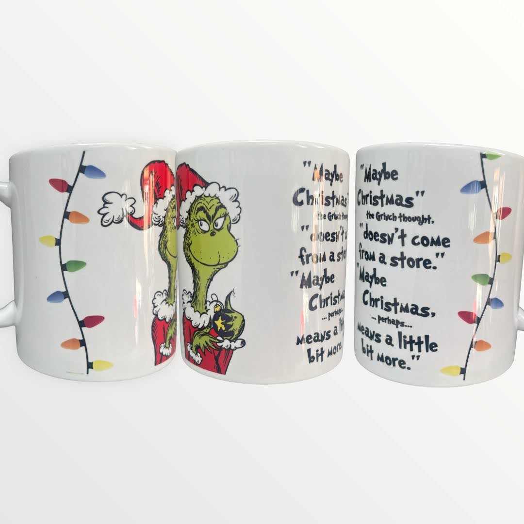 Grinch Christmas Movie Coffee Mug