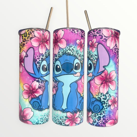 Disney Lilo and Stitch Tumbler and Leopard Print 20/30oz Insulated Skinny Tumbler