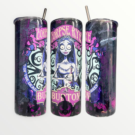 The Corpse Rye (Bride) 20/30oz Insulated Skinny Tumbler