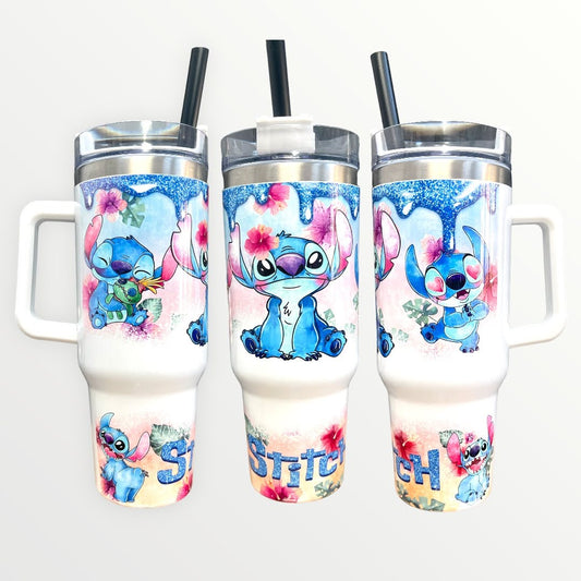 Disney Lilo and Stitch 30oz/40oz Quencher Tumbler with Optional Personalisation