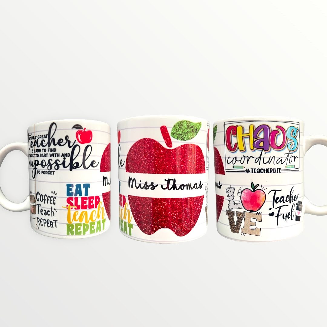Personalised Teacher 11 oz (312g) Novelty Mug