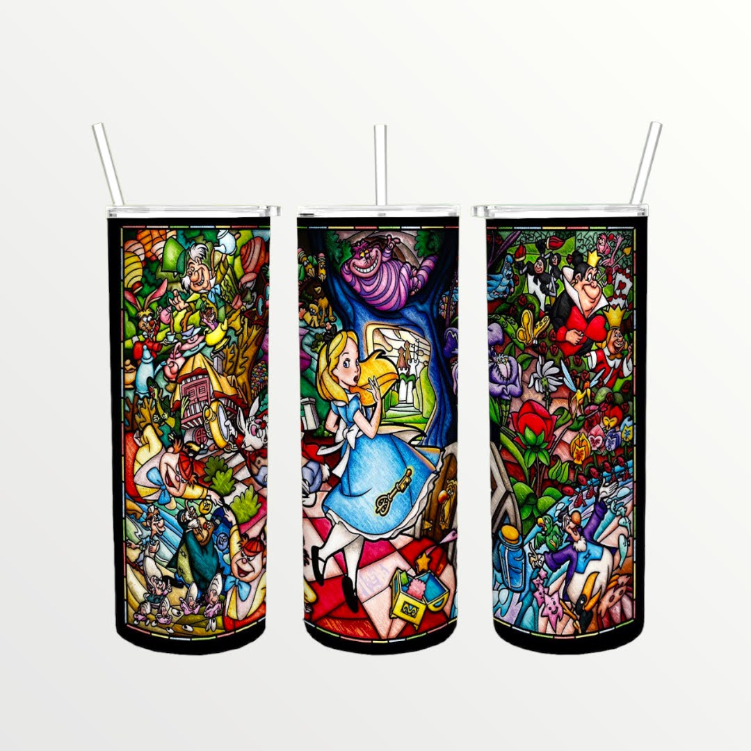 Alice in Wonderland Tumbler