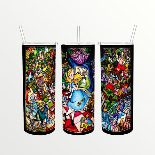 Alice in Wonderland Tumbler
