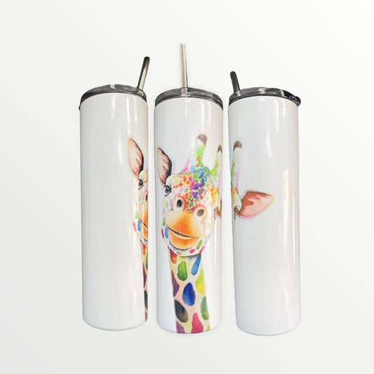 Giraffe Colour Blast 20/30oz Insulated Skinny Tumbler