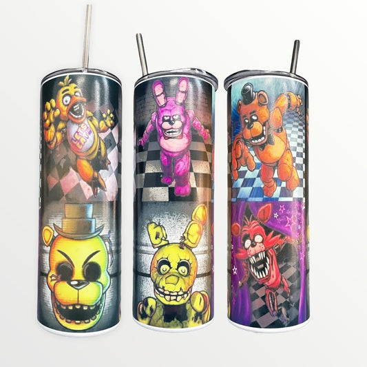 FNAF Five nights at Freddy's Tumbler