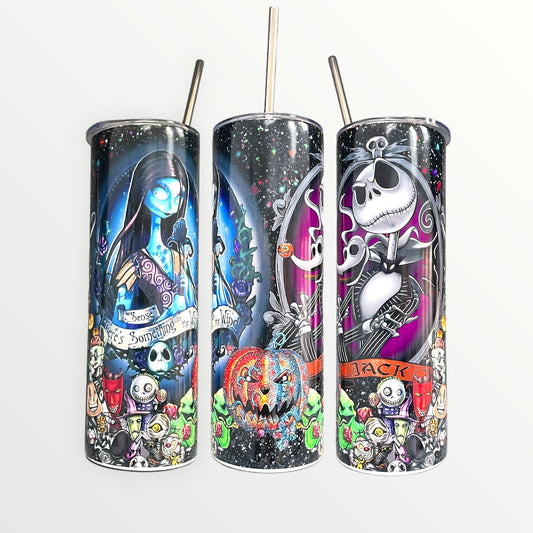 Nightmare Before Christmas 20/30oz Insulated Skinny Tumbler - Graveyard