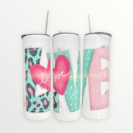 Love 20oz Thermal Skinny Tumbler