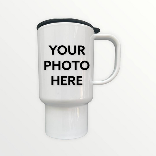 Photo Upload 14oz Polymer Travel Mug With Optional Personalisation