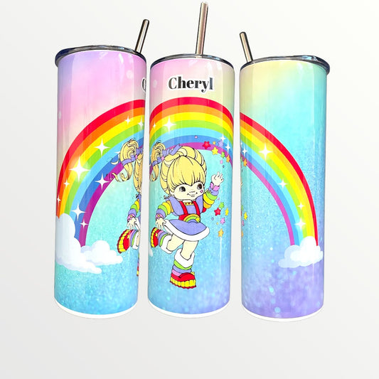 Rainbow Brite 80's Love Tumbler