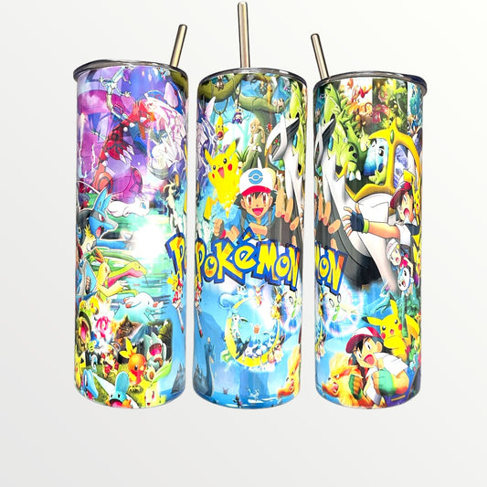 Pokemon Tumbler With Optional Personalisation