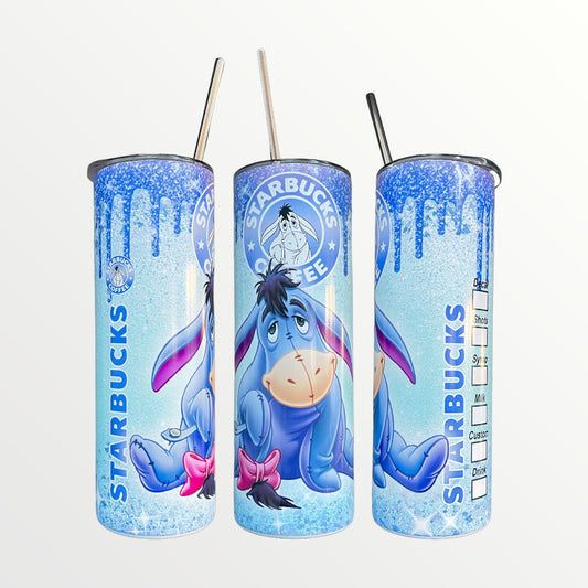 Starbucks Eeyore 20/30oz Insulated Skinny Tumbler