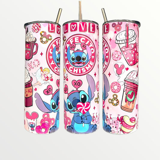 Stitch Love/Valentine Limited Edition 20/30oz Insulated Skinny Tumbler
